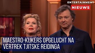 Opluchting onder Maestrokijkers na vertrek Tjitske Reidinga [upl. by Anila]