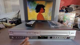 VIDEOREGISTRATORE VHS DVD LG VC8804 [upl. by Floris]