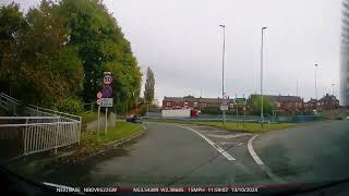 Farnworth roundabout towards Bolton [upl. by Yenolem]