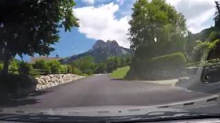 Driving in France  EvianlesBains to Bernex HauteSavoie 74 [upl. by Iturk]