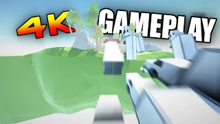 Clustertruck  Gameplay 4K PC [upl. by Nilved4]