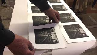 Mezzotint process by Doug Hunt HD 720p [upl. by Trometer199]