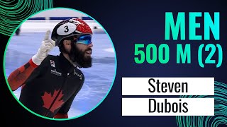 Steven DUBOIS CAN  Winner  500m 2 Men  Gdansk 2024  ShortTrackSkating [upl. by Akimrej688]