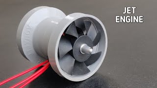 Making Powerful JET Engine Using BLDC Motor [upl. by Olbap502]