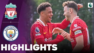 Liverpool vs Manchester City  U21 Premier League 2  Highlights 17082024 [upl. by Gaskins]