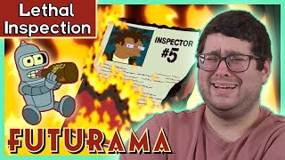 LETHAL INSPECTION  Futurama 7x06  FIRST TIME WATCHING [upl. by Annaegroeg]