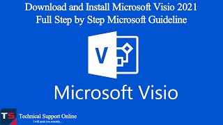 How To Download and Install Microsoft Visio  Full Step by Step Microsoft Guideline  Visio 2021 [upl. by Maryl279]