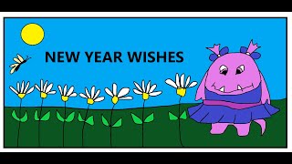 NEW YEAR WISHES 6 [upl. by Ecnerol]