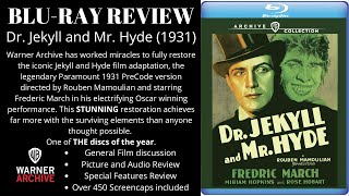 Dr Jekyll and Mr Hyde 1931 Warner Archive Bluray Review [upl. by Annala]