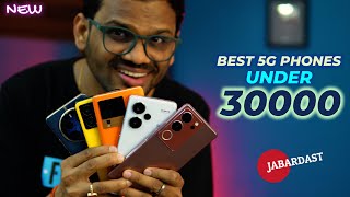 TOP 5 Best 5G Phones Under 30000 in 2024 l Best Mobile Under 30000 [upl. by Atinyl]