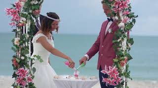 Sand Ceremony  Florida Sun Weddings [upl. by Cutter]