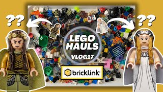 BRICKLINK STORE  Sorting LEGO Hauls  Minifigure finds  VLOG17 [upl. by Rehpotsrihc]