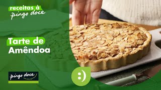 Tarte de Amêndoa  Receitas  Pingo Doce [upl. by Beshore]