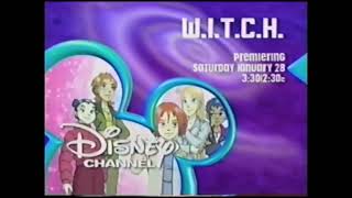 Disney Channel WITCH Promo Premiere and New Episode Versions 2006 [upl. by Karr]