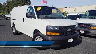 2020 Chevrolet Express Cargo Van Work Van San Jose Santa Clara Fremont San Francisco Oakland [upl. by Celestyn533]