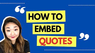 How to embed quotes effectively in an essay  Lady Macbeth  Shakespeare [upl. by Eilasor298]