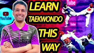 how to learn taekwondo  how to kick faster in taekwondo  taekwondo at home  taekwondo training [upl. by Oflodur510]