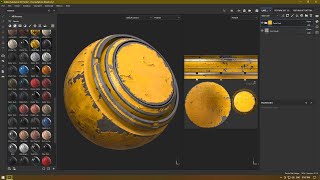 Substance Painter for Beginners Tutorial  Peeling Paint Smart Material [upl. by Avevoneg]