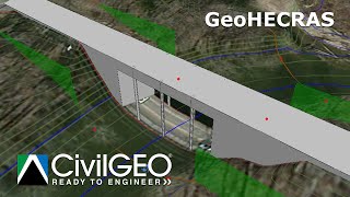 Bridge Modeling with HECRAS  CivilGEO [upl. by Haimehen]