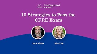 10 Strategies to Pass the CFRE Exam [upl. by Anida696]