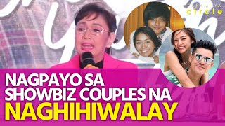 Vilma Santos nagiwan ng payo sa showbiz couples na naghihiwalay kagaya ng KathNiel at KimXi [upl. by Euqinad375]