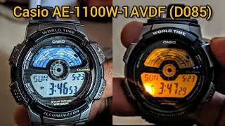 Casio AE1100W1AVDF walkthrough [upl. by Bettye]