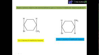 128 Desenhando estereoisômeros de substâncias cíclicas parte 2 [upl. by Marfe]