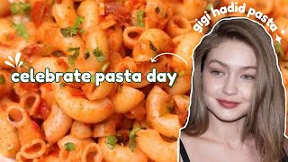 Gigi Hadid Pasta with an Indian Twist 🍝  Easy amp Creamy Recipe [upl. by Elbag]