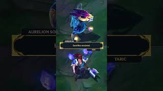 Aurelion Sol Interactions Part 3  League of Legends [upl. by Eatnohs]