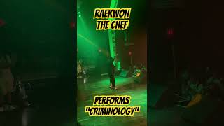 Raekwon Performs ‘Criminology’ From The Purple Tape raekwon wutang wutangclan ghostface [upl. by Elise690]