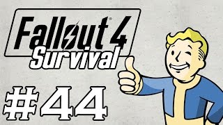 Lets Play Fallout 4  SURVIVAL  NO FAST TRAVEL  Part 44  Thicket Excavations [upl. by Merrili]