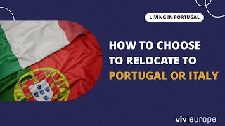 Should you retire in Portugal or Italy Compare and decide [upl. by Alexi]