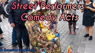 Street Performers Comedy Acts [upl. by Nyleuqcaj]