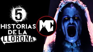 5 Historias de encuentros con LA LLORONA IV │ Relatos del publico │ MundoCreepy [upl. by Entruoc268]