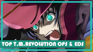 Top TMRevolution Anime Openings amp Endings [upl. by Rhetta153]