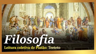 FILOSOFIA  Teeteto  1 [upl. by Ahsekyt10]