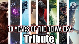 10 YEARS OF THE GODZILLA REIWA ERA TRIBUTE 20142024 [upl. by Orferd]