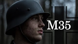 M35 Stahlhelm und EK2 Ordensband Befestigung Antwort auf Fragen [upl. by Acissj]