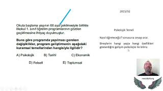 PG010  PS01  Program Geliştirmenin Temelleri Pekiştirme Soruları [upl. by Arrol]