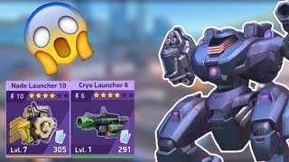 Bastion and Barrage Weapon Mech Arena mecharena mecharenagameplay [upl. by Ki]