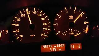 2003 BMW 320i E46 Acceleration 0170 kmh [upl. by Farrington]