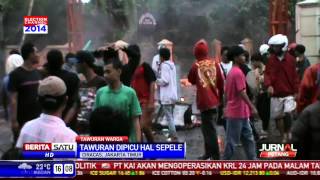 Tawuran Antarwarga Pecah di Ciracas Dini Hari Tadi [upl. by Genevieve]