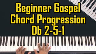 Master The 251 Gospel Chord Progression in Db Like A Pro [upl. by Dalury]