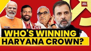 Haryana Assembly Elections LIVE News Who Will Win The Battle For Haryana  CVoter Exit Poll LIVE [upl. by Areivax35]