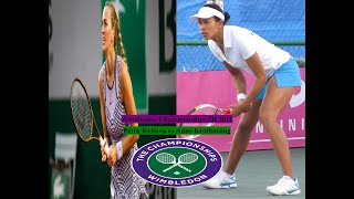 2011 Wimbledon 2R  Petra Kvitova vs Anne Keothavong Highlights [upl. by Annuhsal]