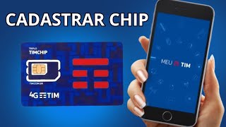 COMO CADASTRAR CHIP DA TIM 2024 PASSO A PASSO [upl. by Tol]