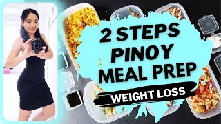 Mura at Mabilis na PINOY MEAL PREP for Weight Loss ♡ Low Calorie Recipes [upl. by Adahs]