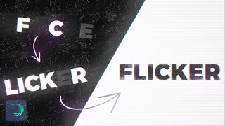 Flicker Text Animation AE inspired ✨  Alight Motion Tutorial [upl. by Phillip]