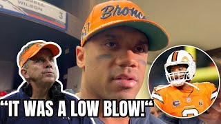 Russell Wilson CALLS OUT Sean Payton and Denver Broncos in Press Conference after Getting Benched [upl. by Nilok]