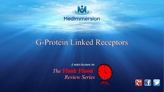 G Protein linked 2nd Messengers G protein coupled receptors GPCRs [upl. by Roderick]